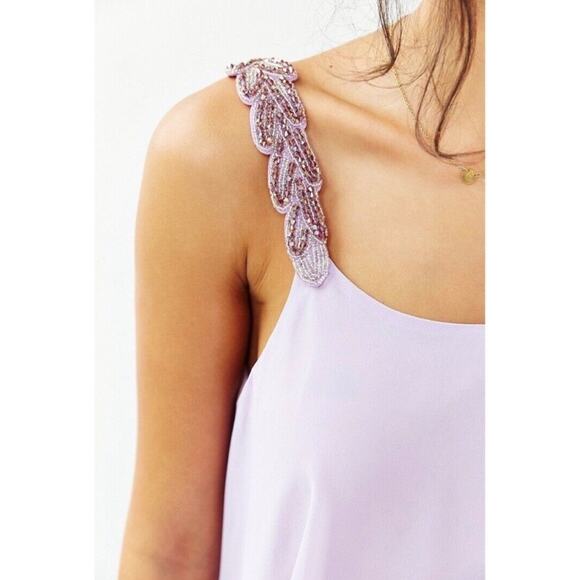 NWT Urban Outfitters Oh‎ My Love Beaded Strap Trapeze Dress size Small MSRP $99 - Picture 3 of 10